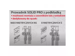LAGUNA vodítko SOLID PRO do symetrických rukojetí S