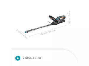 Gardena Nůžky na živý plot EasyCut 45/18V set