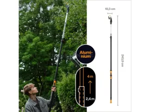 Nůžky FISKARS UPX96 housenice teleskopické