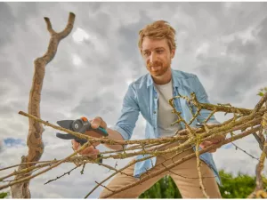 Zahradní nůžky PremiumCut Pro, suché dřevo, kovadlinkové, průměr stříhané větve do 24 mm Gardena