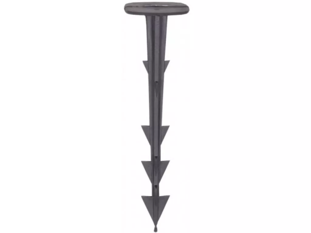 Kolík kotvící černý plastový 15ks 12cm Nohel Garden