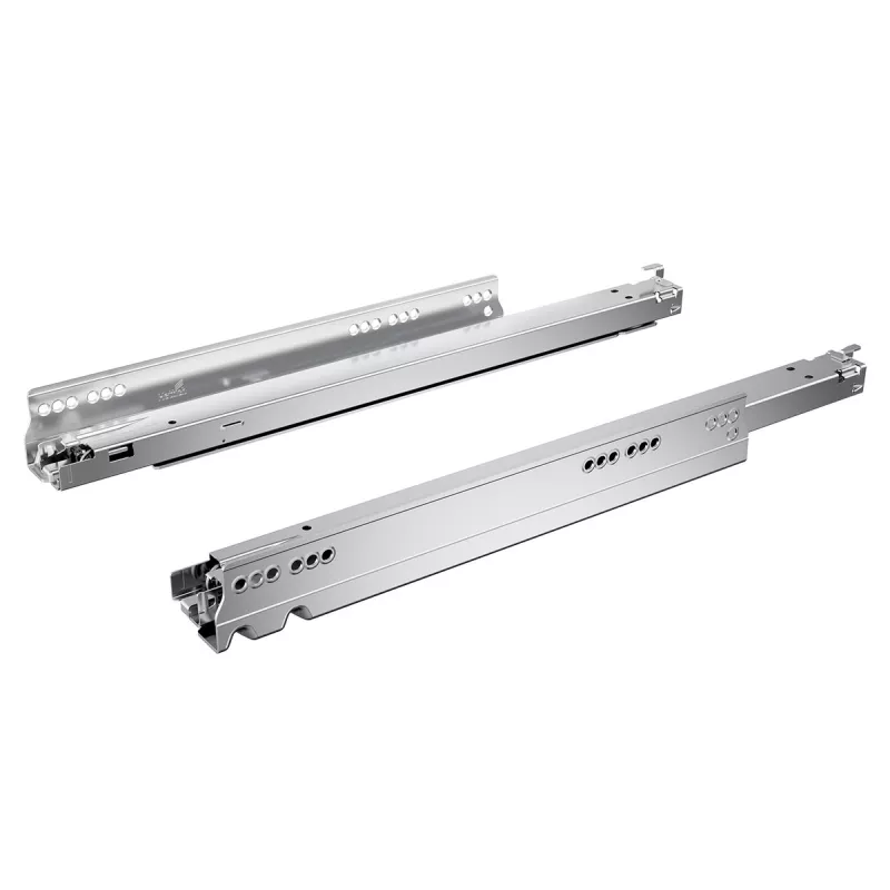 Výsuv HET ACTRO 40 kg 300 mm plnovýsuv EB15 tl. 16 mm L+P Silent System pro Push To Open Silent Hettich