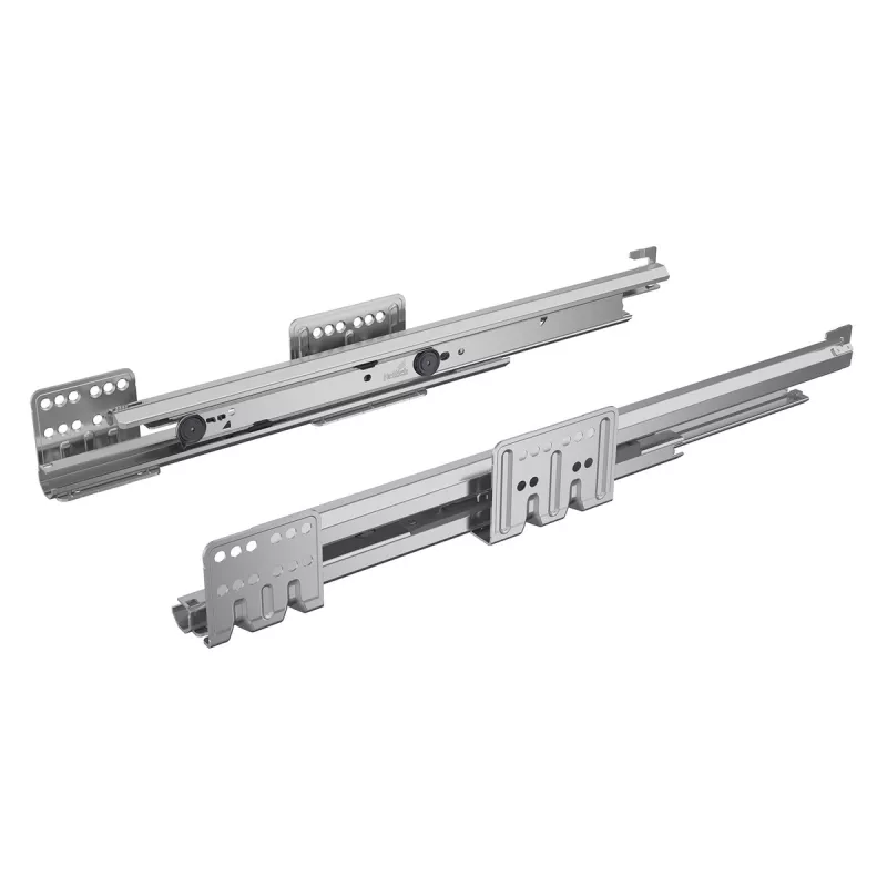Výsuv HET ACTRO 40 kg 650 mm plnovýsuv EB13 tl. 18 mm L Silent System pro Push To Open Silent Hettich