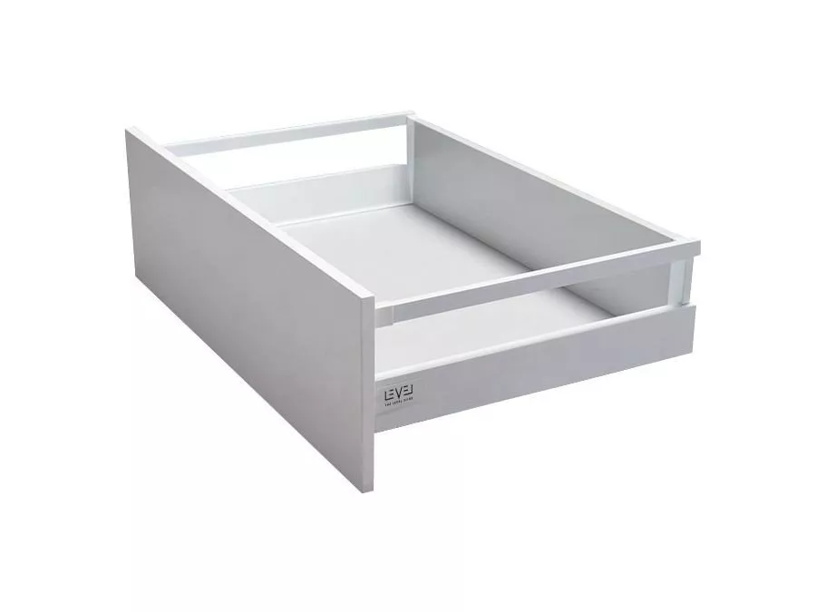 Zásuvka LEVEL BOX 135/300-550 mm bílá GTV