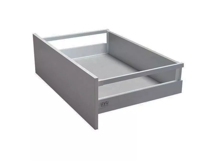 Zásuvka LEVEL BOX 135/300-550 mm šedá GTV
