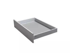 Zásuvka LEVEL BOX 84/300-550 mm šedá | 300 mm, 350 mm, 400 mm, 450 mm, 500 mm, 550 mm