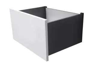 Zásuvka LEVEL - SPACE PRO 199/300-550 mm antracit, slim | 300 mm , 350 mm, 400 mm, 450 mm, 500 mm, 550 mm