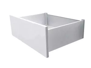 Zásuvka LEVEL - SPACE PRO 84/300-550 mm bílá, slim | 300 mm, 350 mm , 400 mm , 450 mm, 500 mm, 550 mm 