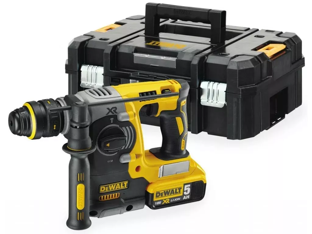 Kladivo kombinované AKU SDS+ DCH274P2T 18V 5,0Ah Li-Ion T-stak DEWALT
