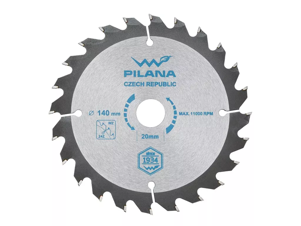 Kotouč pilový SK 5255 WZ 140x1,9x20 z24-z30 PILANA //
