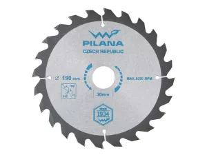 Kotouč pilový SK 5255 WZ 190x2,2x30 z24-z60 PILANA // | 190x2,2x30 z24, 190x2,2x30 z40, 190x2,2x30 z60