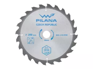 Kotouč pilový SK 5255 WZ 250x2,4x30 z24-60 PILANA  // | 250x2,4x30 z24, 250x2,4x30 z40, 250x2,4x30 z60