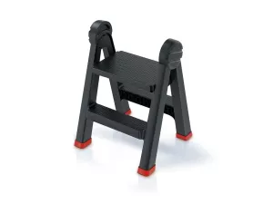 PROSPERPLAST oboustranné schůdky TITAN LADDER 470x435x630 mm červená