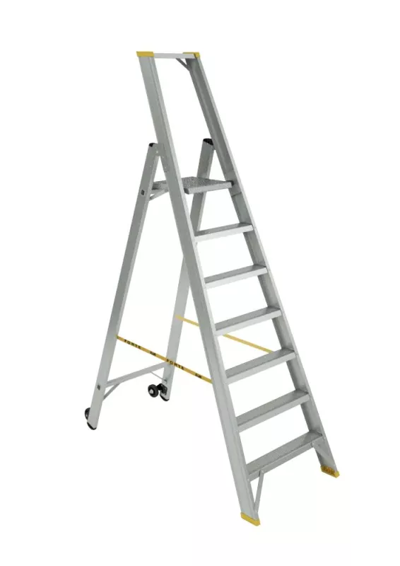 Schůdky jednostranné hliníkové FORTE Alve