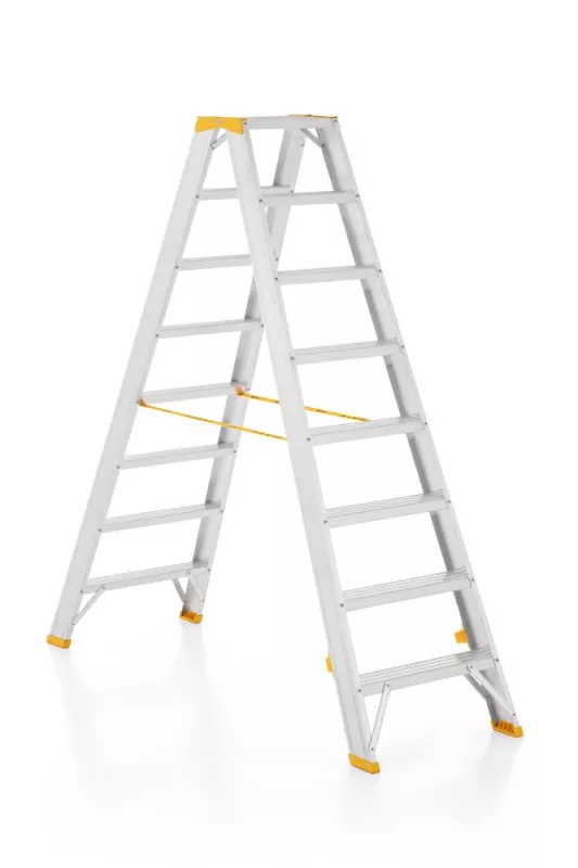 Schůdky oboustranné hliníkové FORTE Alve