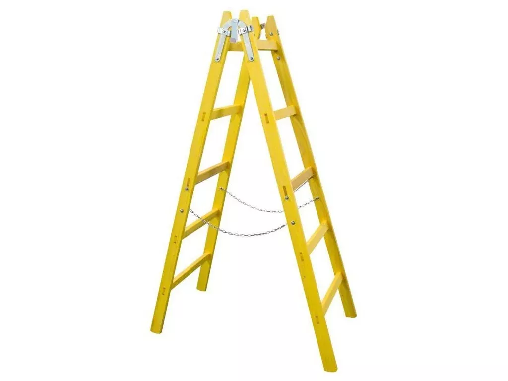 Žebřík dvojitý 6př.malíř 210cm/háček/roz.33cm Štutika