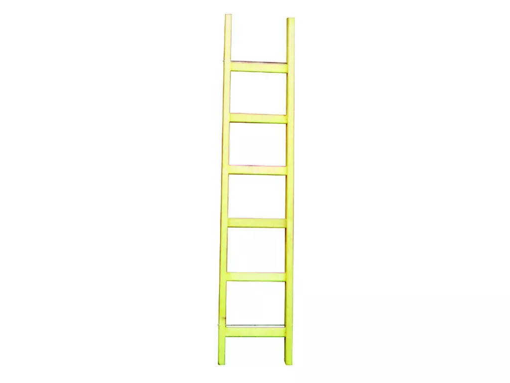 Žebřík jednoduchý 2m- 6př EN 131/rozteč 30cm Štutika