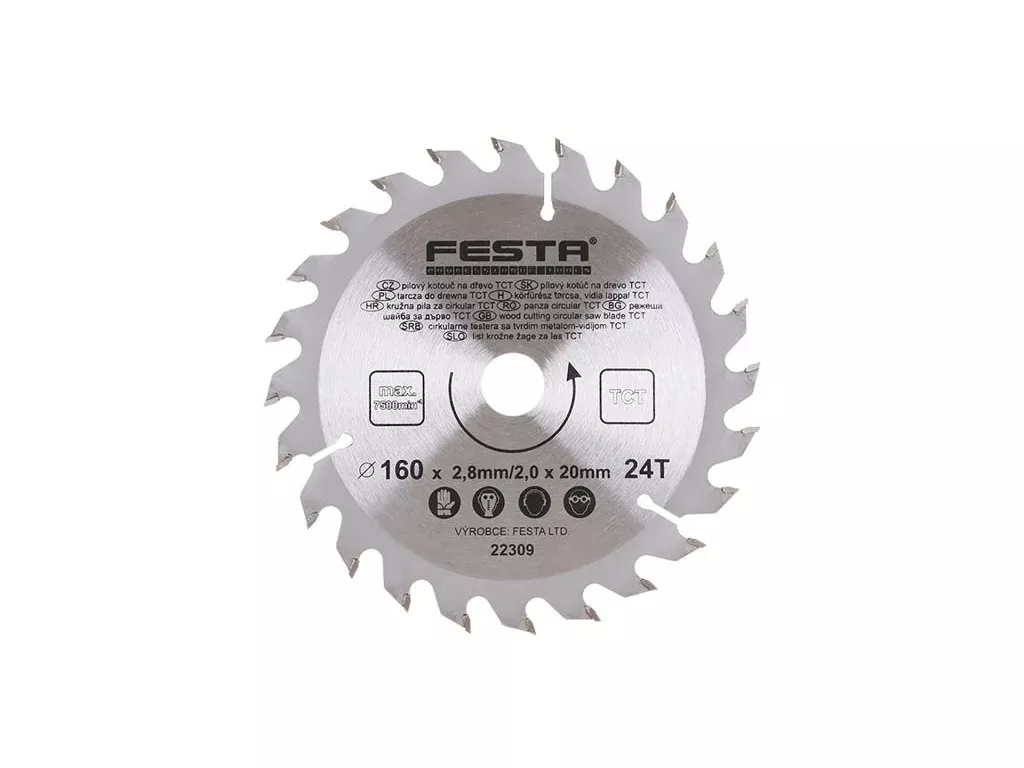 FESTA pilový kotouč SK 160mm/20/24z