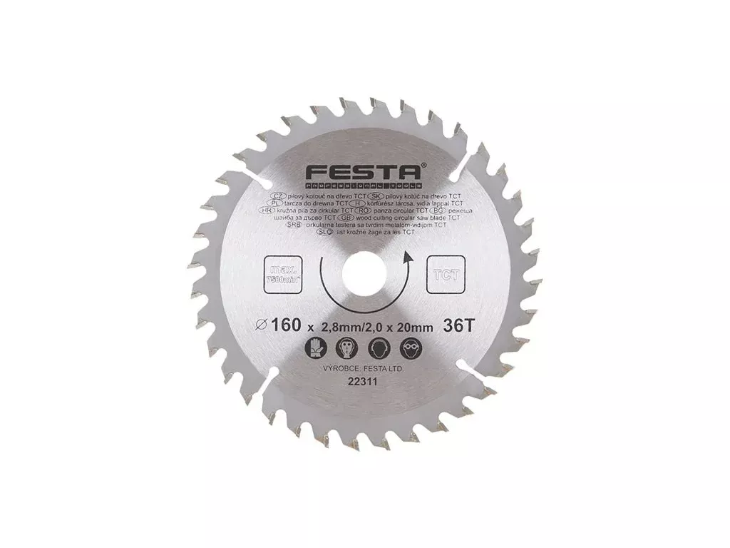 FESTA pilový kotouč SK 160mm/20/36z