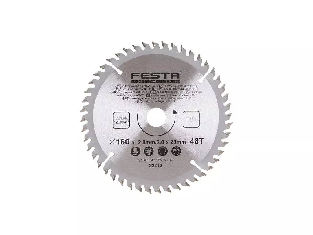 FESTA pilový kotouč SK 160mm/20/48z