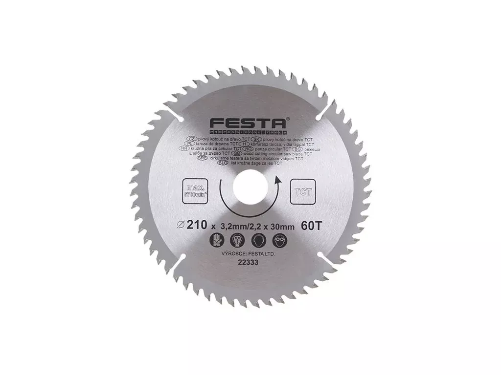 FESTA pilový kotouč SK 210mm/30/60z