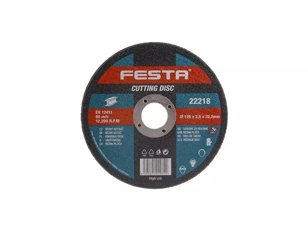 FESTA řezný kotouč na kov 125x2,5 mm 22218