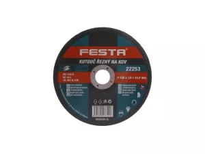 FESTA řezný kotouč na kov 150x1,6 mm 22253