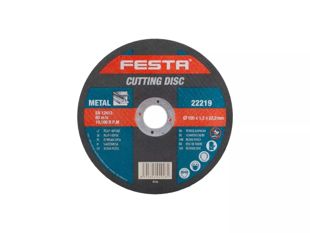 FESTA řezný kotouč na kov 151x1,2 mm 22219