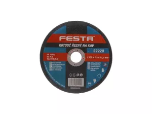 FESTA řezný kotouč na kov 151x2,5 mm 22221