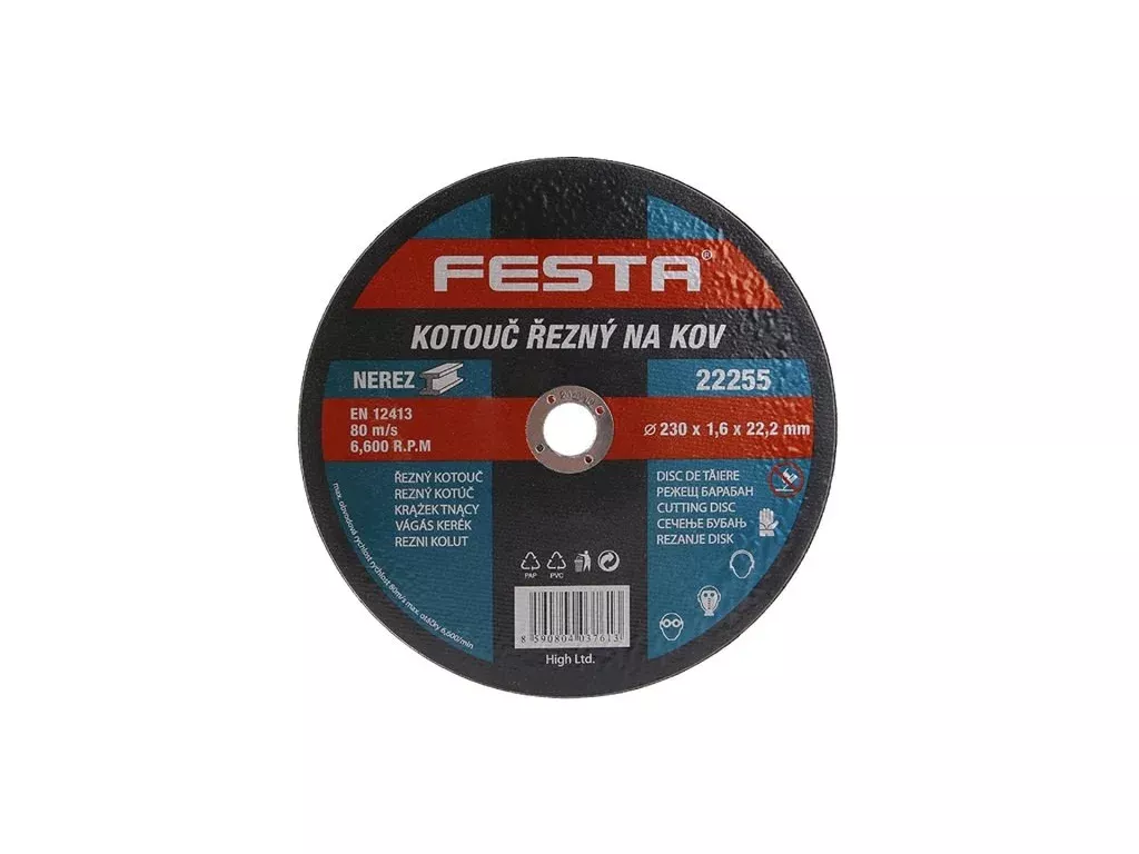 FESTA řezný kotouč na kov 231x1,6 mm 22255