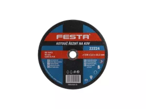 FESTA řezný kotouč na kov 231x2,5 mm 22224