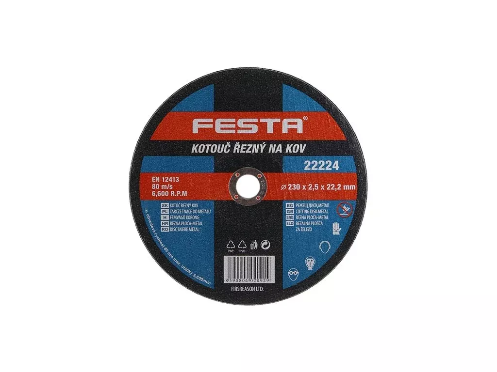 FESTA řezný kotouč na kov 231x2,5 mm 22224
