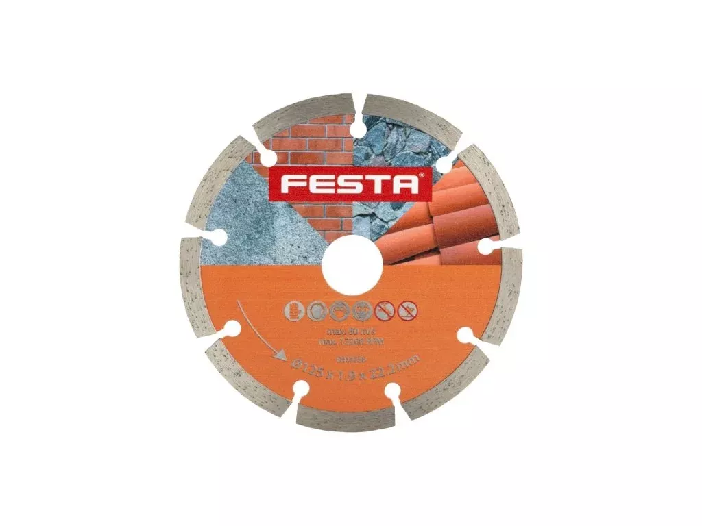 Kotouč diamantový 125 segmentový FESTA 21312