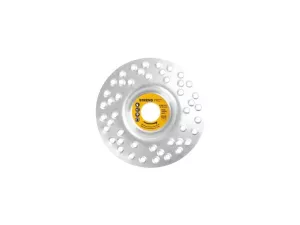 Kotouč na dřevo brusný 125mm, s otvory, do úhlové brusky