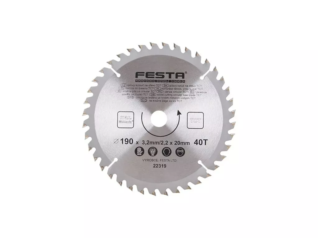 Kotouč pilový SK 191x21mm 41z Festa