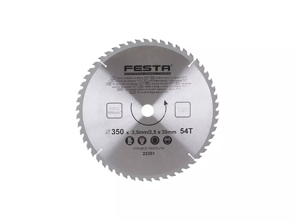 Kotouč pilový SK 351mm/31/54z Festa