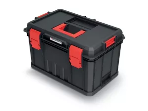 Kufr na nářadí s 2 přepážkami a organizéry MODULAR SOLUTION 530x355x310 Prosperplast