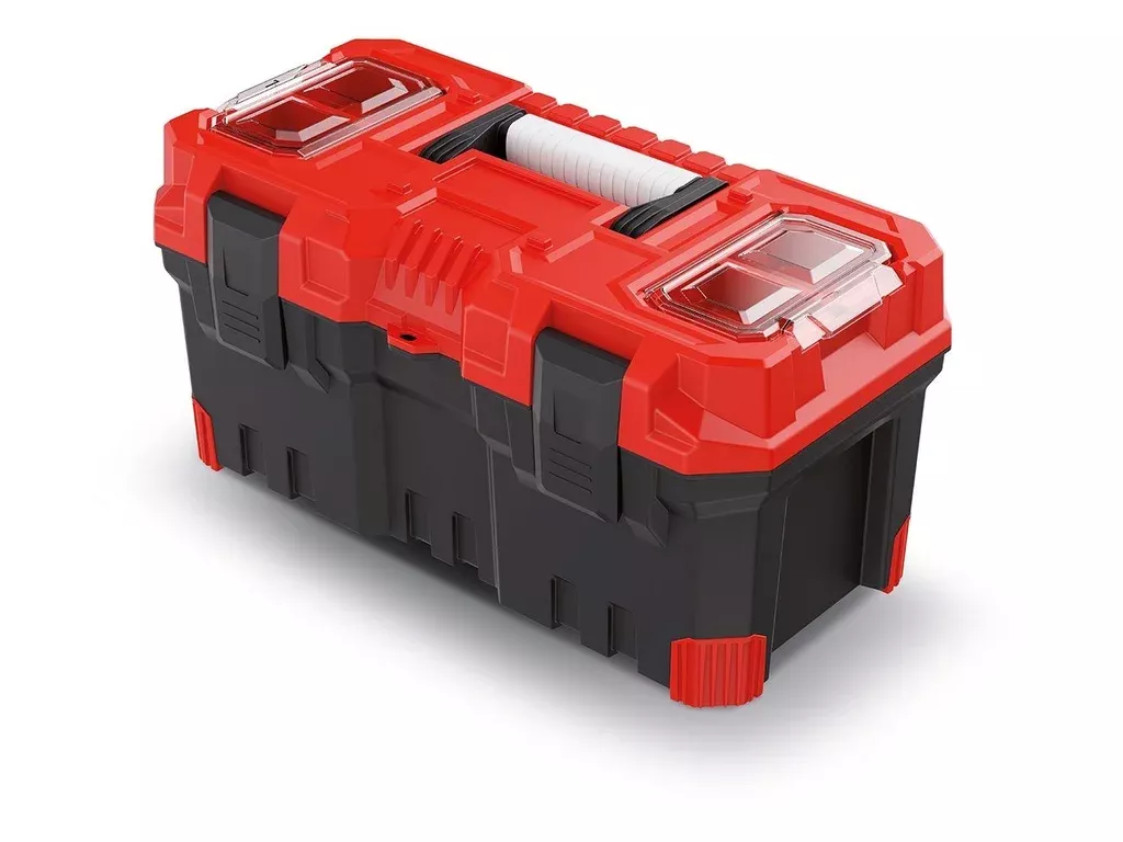 Kufr na nářadí TITAN PLUS červený 496x258x240 Prosperplast