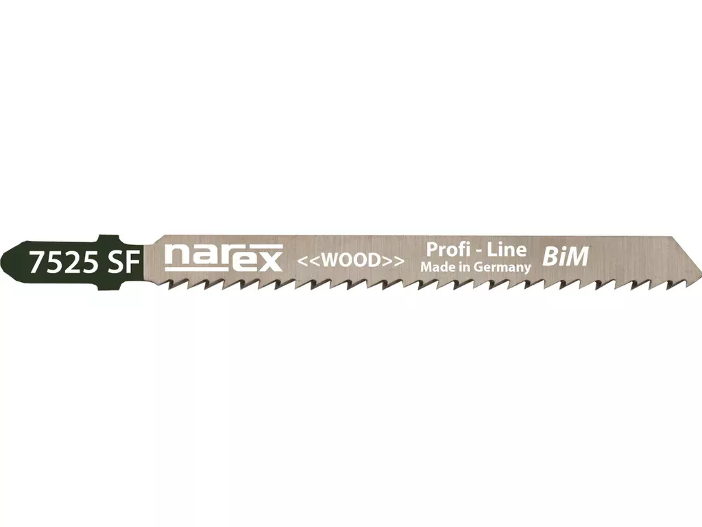 List pilový SBN 7525 SF 100/1,27mm 3ks precizní přímý čistý řez Narex