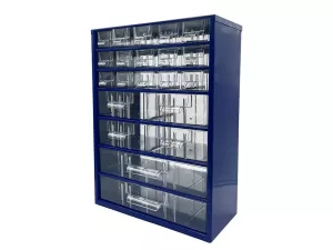 Organizér zásuvkový 09/ 15xS,4xM,2xL - RAL 5002 Modrý