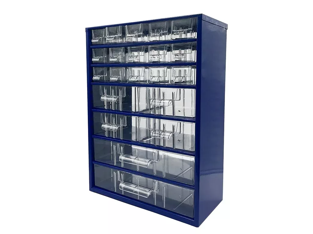 Organizér zásuvkový 09/ 15xS,4xM,2xL - RAL 5002 Modrý TOKOZ
