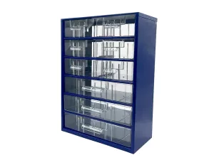 Organizér zásuvkový 09/ 6xM,3xL - RAL 5002 Modrý