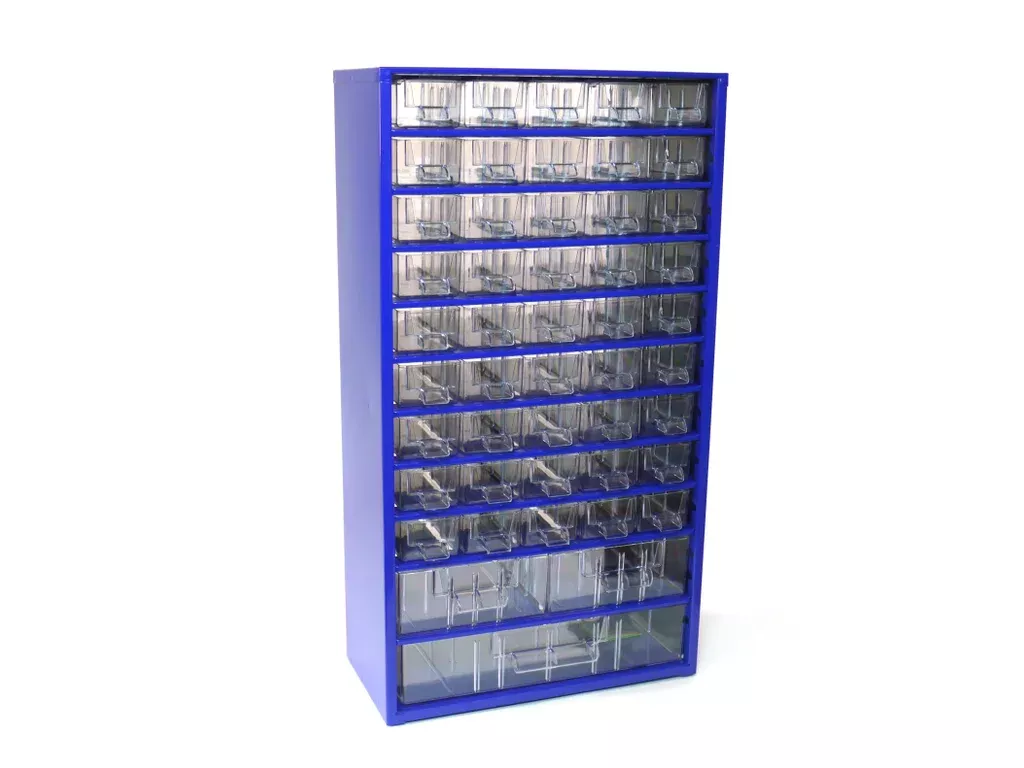 Organizér zásuvkový 12/ 45xS,2xM,1xL - RAL 5002 Modrý TOKOZ