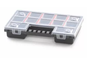 Plastový organizér 12 přihrádek (přepážky) NORS 287x186x50