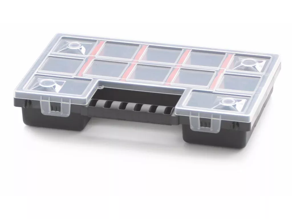 Plastový organizér 12 přihrádek (přepážky) NORS 287x186x50 Prosperplast