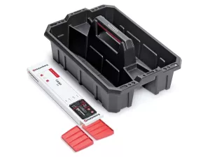 Přepravka na nářadí s přepážkami CARGO PLUS černá/červená 495x345x210 Prosperplast