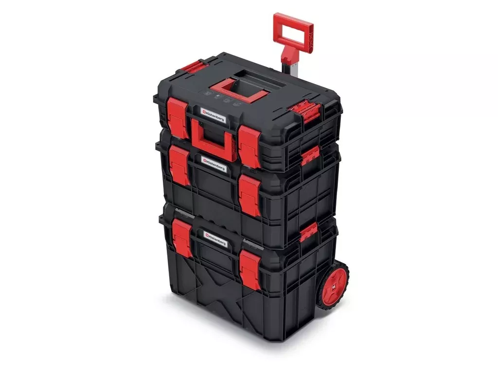 Set kufrů na nářadí a organizéru X BLOCK PRO 546x380x870 Prosperplast