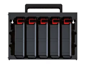Skříňka s 5 organizéry (krabičky) TAGER CASE 415x290x290 Prosperplast