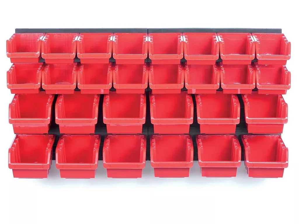 Závěsný panel s 28 boxy na nářadí ORDERLINE 800x165x400 Prosperplast