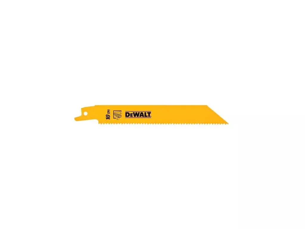 List pilový 152mm DT2345 5ks dřevo s hřebíky,hliník DEWALT